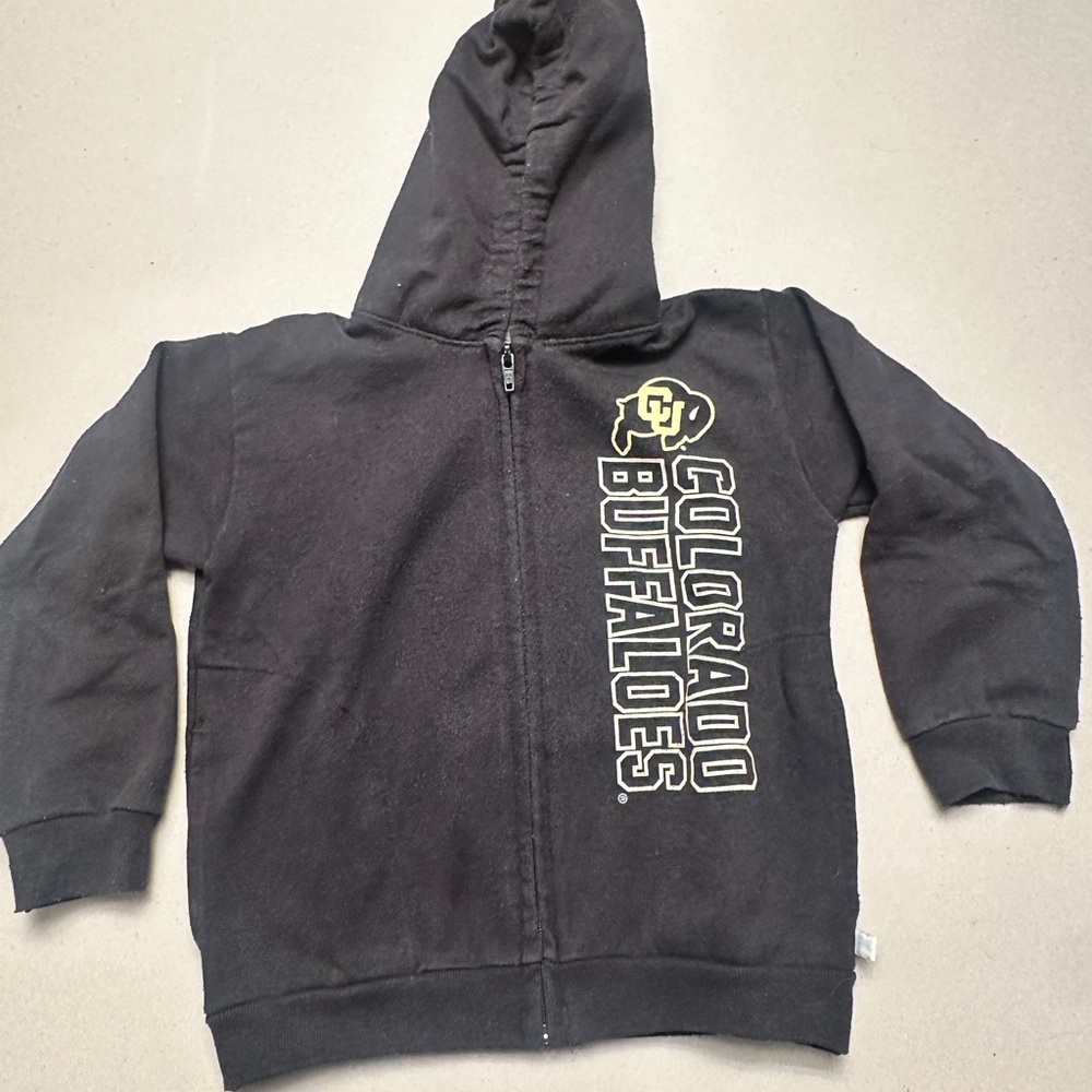 Colorado Buffaloes Kids Black Hoodie
